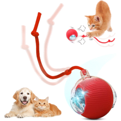 AutoRoll™ Smart Interactive Dog Ball - The Ultimate Self-Rolling Toy for Endless Fun
