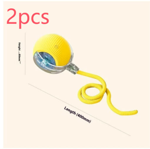 Electric Cat Toy Automatic Cat Ball Self-entertainment Rolling Ball - Image 8